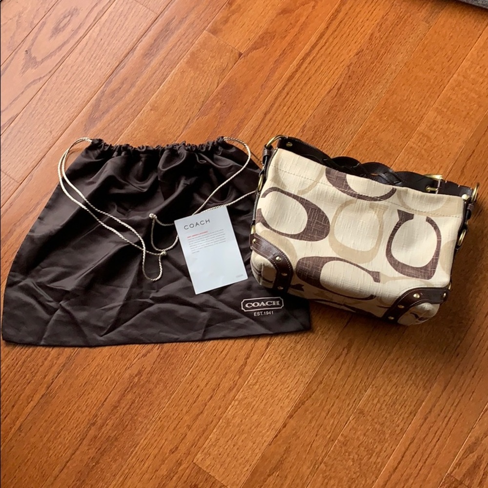 Authentic Coach Shoulder Purse